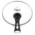 thumbnail image 7 of Ozeri Free-Standing Tempered Glass Pan Lid Oven Safe Space Saving Design, 7 of 7