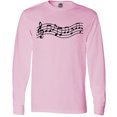 thumbnail image 3 of Inktastic Music Staff Musical Long Sleeve T-Shirt, 3 of 5