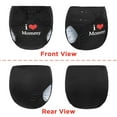 thumbnail image 2 of Littleforbig Washable Adjustable Reusable Waterproof Cloth Adult Diaper Wrap Cover One Size - I Love Mommy Black, 2 of 6