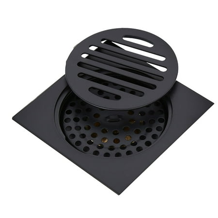 

Goodhd Black full copper European floor drain deodorant floor drain