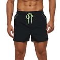 thumbnail image 2 of Mens Swim Trunks 2026 Summer Casual Elastic Waist Quick Drying Swim Shorts with Pockets Beach Shorts, 2 of 6