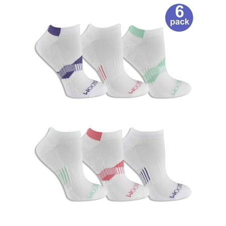 Women's Everyday Active No Show Socks 6 Pack
