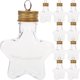 thumbnail image 1 of 10 botellas de los deseos vacías y rellenables, decorativas, colgantes, de colores, con forma de estrella para manualidades., 1 of 7