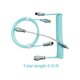 thumbnail image 4 of Pisexur Electronics - Cable USB C en espiral para teclado de juegos para hombre, cable RGB de doble funda para teclado mecánico con metal desmontable de 1,5 m, USB-C a USB-A, organizador de electróni, 4 of 8