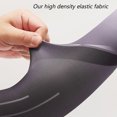 thumbnail image 5 of Guantes de invierno para hombres y mujeres, guantes cálidos para pantalla táctil para clima frío, puños elásticos, tejidos elásticos, negro tinta, L,, 5 of 5