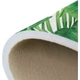 thumbnail image 6 of GZHJMY Tropical Leaves Non Slip Area Rug for Living Dinning Room Bedroom Kitchen, 1.7 ' x 2.6'(20 x 31 Inches / 50 x 80 cm), Tropical Palm Tree Nursery Rug Floor Carpet Yoga Mat, 6 of 6