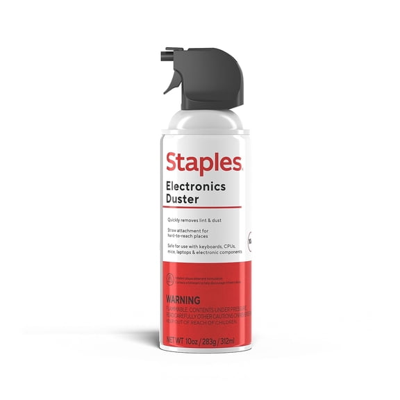Staples Electronics Air Duster 10 oz. (SPL10ENFR-1)