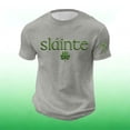 thumbnail image 2 of CONZONE St. Patrick's Day Men's T-Shirts Short Sleeve T Shirts for Men Casual Crew Neck Green Clover Graphic Lightweight Tees Soft Cozy Athletic Tops, 2 of 4