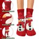 thumbnail image 1 of Calcetines navideños para dormir, bonitos calcetines tridimensionales de lana gruesa y cálida para mujer en invierno., 1 of 4