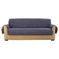 thumbnail image 1 of Sure Fit Deep Pile Velvet Sofa Furniture Cover, 1 of 3