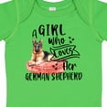 thumbnail image 4 of Inktastic A Girl Who Loves Her German Shepherd Boys or Girls Baby Bodysuit, 4 of 5