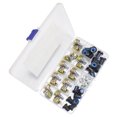 thumbnail image 2 of Tholdsy 18 Uds WH148 b1k/20k/50k/100/500k amplificador de potencia interruptor de potenciómetro de volumen resistencia ajustable de plástico consumo de Electrónica, 2 of 6