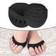 thumbnail image 3 of Almohadils para antepié, almohadils metatarsianas suaves y transpirables, tacones altos, medias pntils, separador de , negro Colco Almohadillas metatarsianas, 3 of 7