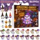 thumbnail image 4 of Adornos Colgantes De Halloween En 2D/3D Con Impresión Ai Contactor De Impresión Conjunto De Adornos Colgantes En 3D Adornos Colgantes Para El Árbol De Navidad Con Muñecos Aleatorios En 2D/3D, 4 of 7