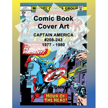 Comic Book Cover Art CAPTAIN AMERICA #208-243 1977 - 1980 (Paperback)