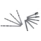 thumbnail image 5 of Juego de 4 brocas + 6 cortadores HSS + 1 localizador de brocas para carpintería, 5 of 8