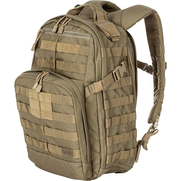 5.11 Tactical RUSH12 Military Backpack, Molle Bag Rucksack Pack, 24 Liter  Small, Style 56892 