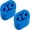 2PCS-Blue, variant on Rubber Exhaust Hanger, Muffler Exhaust System, Heavy Insulator Support Bushing Installation, 2 Holes 0.47 Inch, High-Density Tailpipe Damping Hanger (4PCS Black) 4PCS-Black