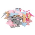 thumbnail image 4 of Shisuyan 50Pcs Hair Accessories Clothing Fur Rabbit Clothes Material Easter DIY Accessories, 4 of 8
