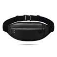 thumbnail image 1 of Outdoor Sports Waist Bag Waterproof PU Leather Unisex Fitness Waistband Bag, 1 of 5