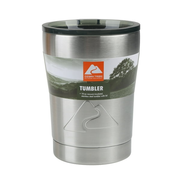 Ozark Trail 10 Ounce Stainless Steel Lowball 16 pack