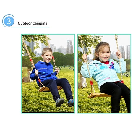 Bangcool Les Enfants Balancent La Balancoire En Bois Creative Professionnelle D Arbre D Oscillation Pour Interieur Et Exterieur Walmart Canada
