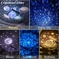 thumbnail image 2 of Stellar Symphony, proyector de luz nocturna de estrellas para niños, 105 modos de iluminación, luces nocturnas Cosmos multifuncionales, una experiencia cósmica inmersiva para pequeños astrónomos, 2 of 6