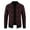 Wine, variant on Fesfesfes Men's Sweater Jacket Fall And Winter Stand Collar Plaid Pattern Sweater Jacket Casual Outwear Clothes Sale