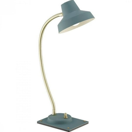 Quoizel Sway Desk Lamp in Painted Blue