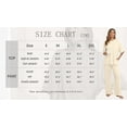 thumbnail image 6 of MINTREUS Lounge Sets for Women Knit Short Sleeve Tops and Long Pants Soft Comfy Pajamas Set Oversized 2 Piece Outfits S-2X, 6 of 8
