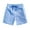 Sky Blue#1, variant on Rollbacks & More Viikei Men's Shorts in Solid Colors,Men's Casual Surfing Solid Color Drawstring Elastic-dry Beach Shorts Black L