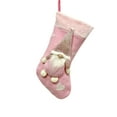 thumbnail image 2 of Xuniizn Christmas Stockings Bulk, Assorted Festive Xmas Stockings for Fireplace Mantel Decor, Traditional Holiday Ornaments, Christmas Decorations for Home, 100%Polyester, Pink, 2 of 7