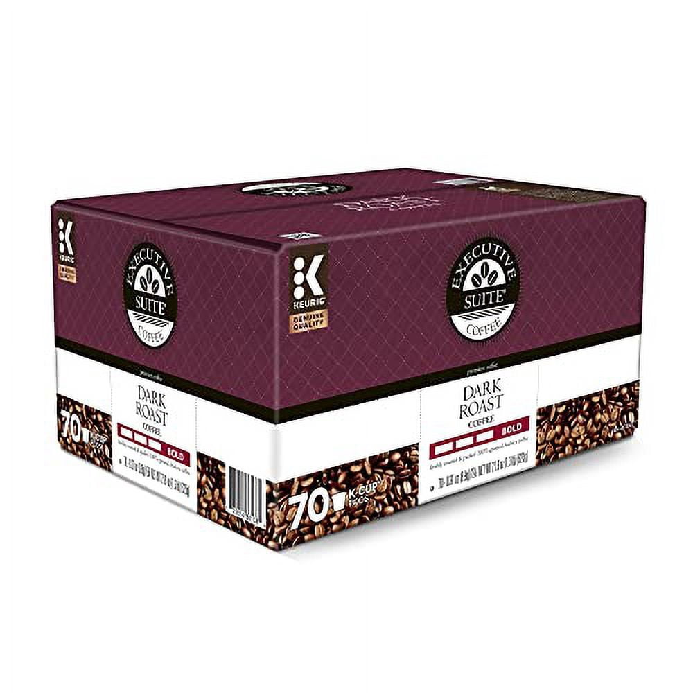 Executive Suite Dark Roast Coffee Keurig® K-Cup® Pods, Box of 70 Pods