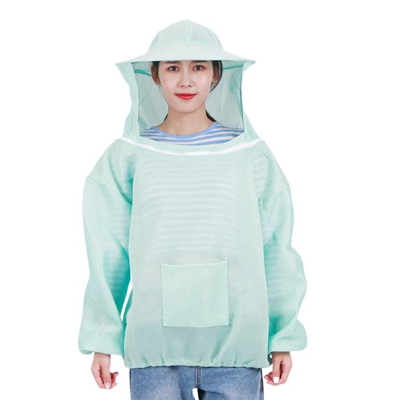 Ropa protectora para apicultor Advancent Moda transpirable para avispas Jardín y Patio Azul claro