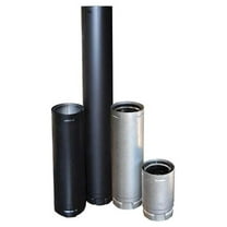 4PVP-12 4" Inner Diameter - PelletVent Pro Type L Chimney Pipe - Double, Stainless Steel