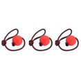 thumbnail image 2 of Elastic Dog Toy Ball With Rope Toys For Dogs(3 Pieces, Red), 2 of 5