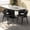 Vintage Black, variant on Modern Kitchen Chair Set of 2, Upholstered Faux Leather Dining Chairs with Curved Back, Easy Assembly for Dining Room Restaurant Cafe, Vintage Brown
