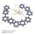 thumbnail image 3 of Suministros para fiestas de Hanukkah con decoración azul, luz de estrella de David de Hanukkah, cadena de luces decorativas de Hanukkah-fcy, 3 of 3