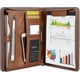 thumbnail image 1 of Leather Folder Business Conference A4 Portfolio Folder Padfolio Noted Case For Work School, 1 of 5