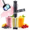 thumbnail image 1 of Fullstar Batidora de inmersión de mano – Batidora de mano de 300 W con protector de sartén, batidoras de mano de emulsión de 2 velocidades de inmersión, batidora de mano eléctrica, batidora de mano, b, 1 of 5