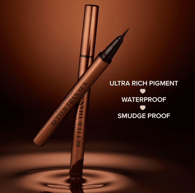 Too Faced Better Than Sex Chocolate Eyeliner - Easy Glide Waterproof Liquid Eyeliner, 0.6ml