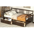 thumbnail image 2 of Twin Size Daybed Having Two Drawers and Easy Assembly, 2 of 20