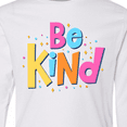thumbnail image 4 of Inktastic Be Kind Inspirational Quote in Color Long Sleeve Youth T-Shirt, 4 of 5