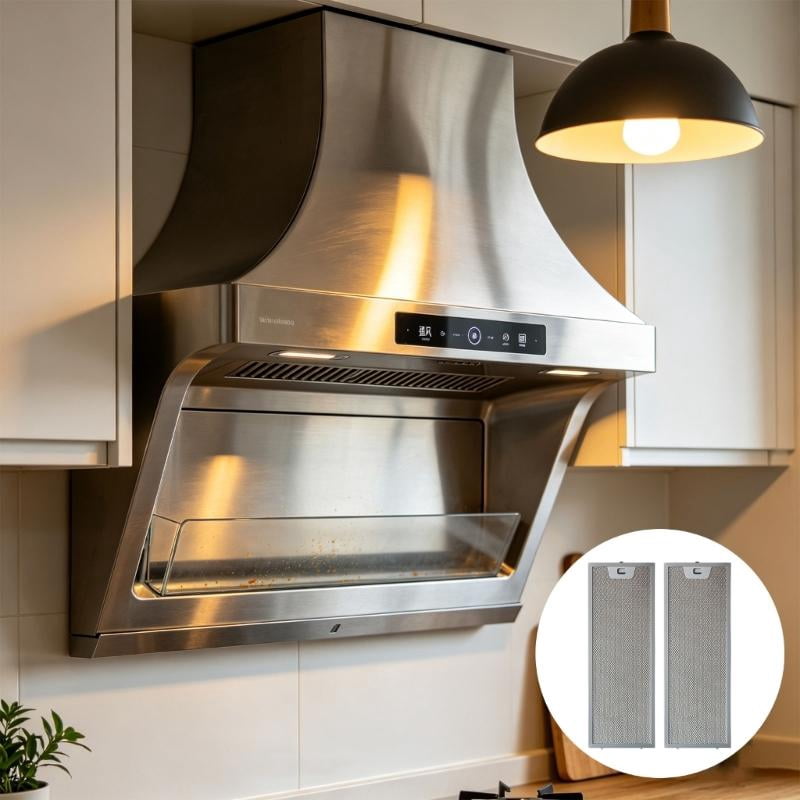CEORPER Premium Aluminum Range Hood Filters Easy To Clean And Reusable