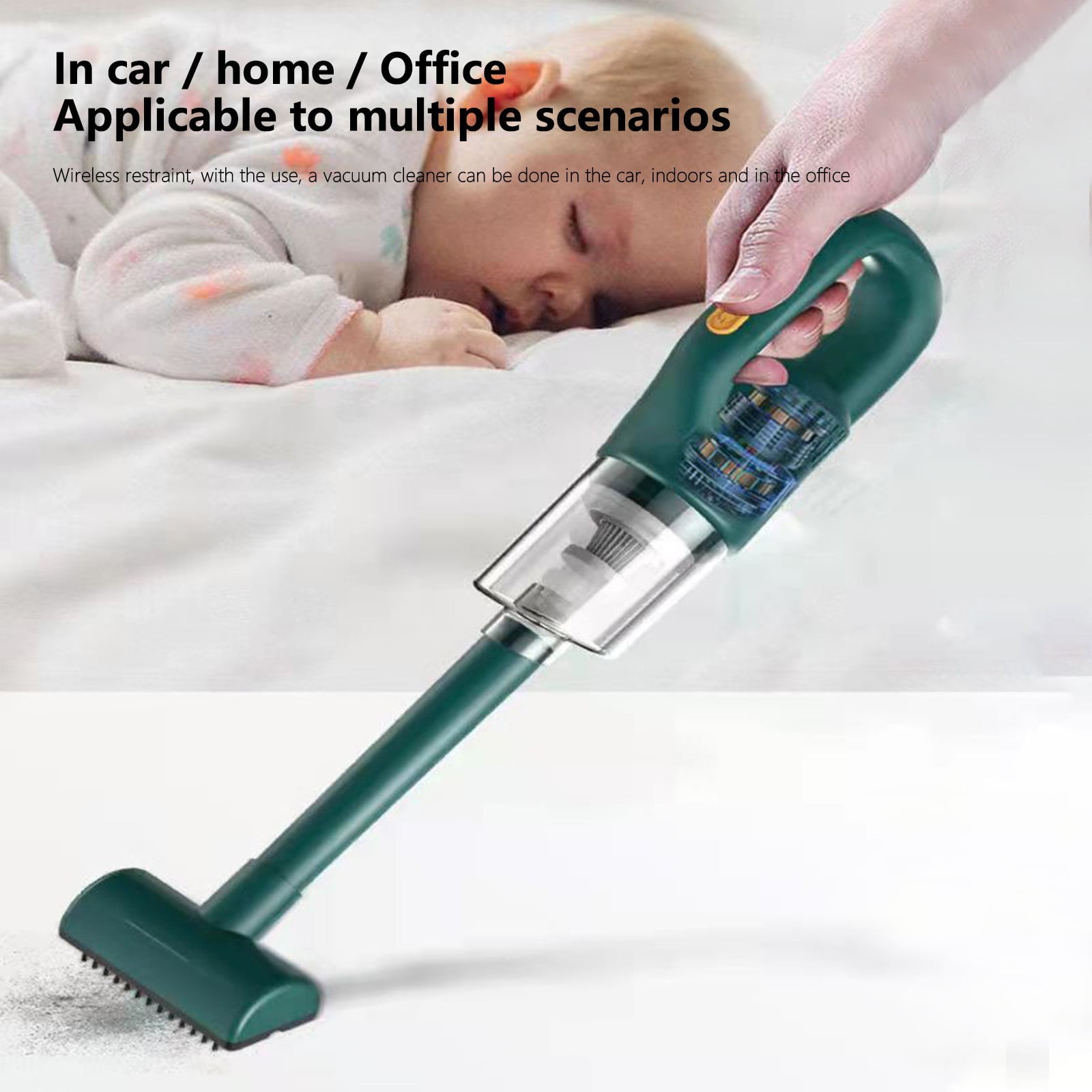 Cleaner Clearance! YZEGDCH Carpet Cleaner Machine Stick Vacuum with Powerful Suction Anti-tangle and Dust Cup Feature for Hard Floors, Carpets Sofas