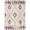 thumbnail image 2 of eRug Outlet Savannah Collection Modern Abstract Area Rug (5x8 feet) - 5'3" x 7'7", Cream, 2 of 6