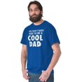 thumbnail image 3 of Cat Dog Dad Dont Need Kids to be Cool Men's Graphic T Shirt Tees Brisco Brands S, 3 of 6