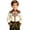 1-Beige150, variant on Cowboys Formal Shirts Long Sleeve Semi High Neck Button Down Shirt, Sizes 3-14