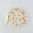 thumbnail image 4 of Boys Cartoon Pattern Printing Crew Neck Casual Pullover, 4 of 9