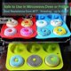 thumbnail image 3 of Silicone Donut Mold - Non-sti Silicone Doughnut Pan Set, Just Pop Out! Heat Resistant, Make Perfect Donut Cake Bagels,5057, 3 of 5
